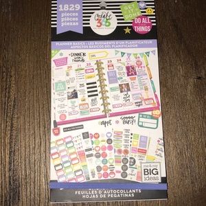 The Happy Planner Planner Basics Sticker Book NEW